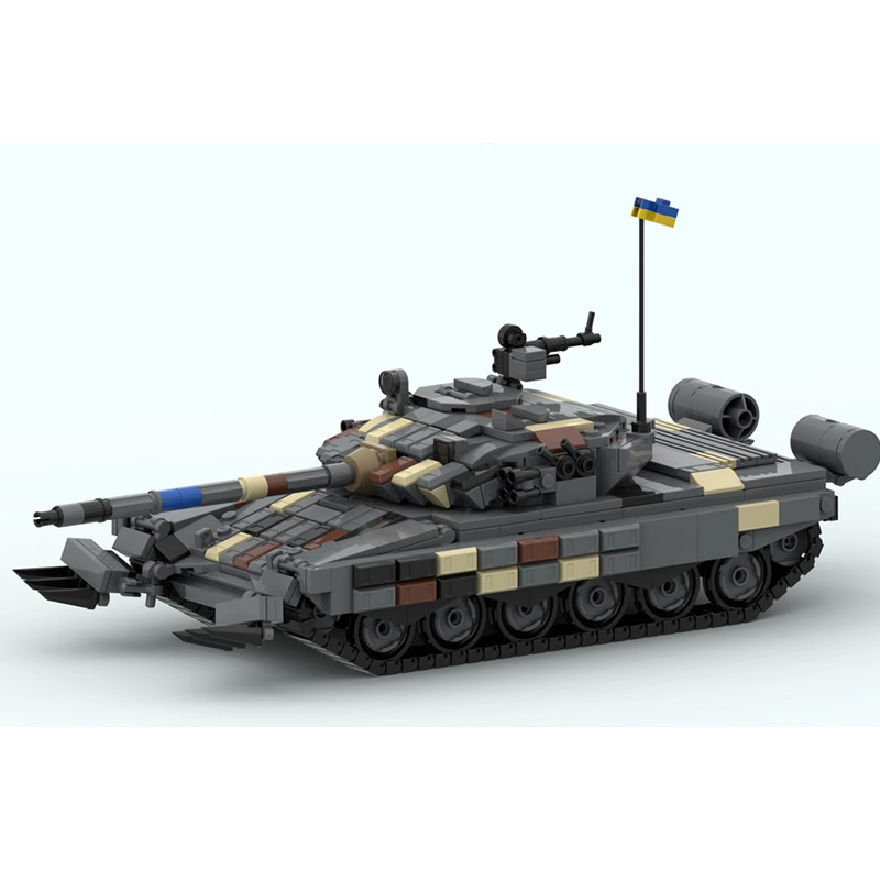 Tank Tempur Utama T-72AV, Mode - Lego Compatible Military Tank ulasan dan harga