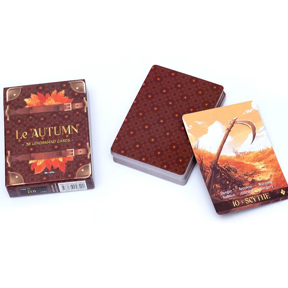 Kartu Tarot Lenormand Koleksi  - Tarot Cards Deck With Guidebook ulasan dan harga