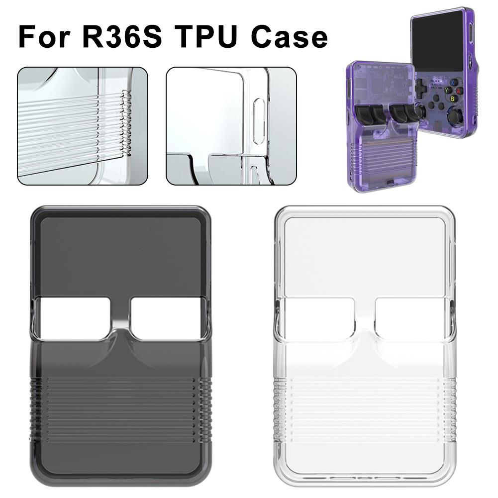 Casing Pelindung Transparan un - Retro Handheld Game Console R36S ulasan dan harga