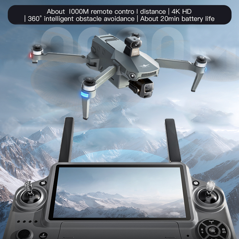 KF100 MAX Drone GPS Kamera 4K  - Fpv Brushless Rc Drone 4K ulasan dan harga