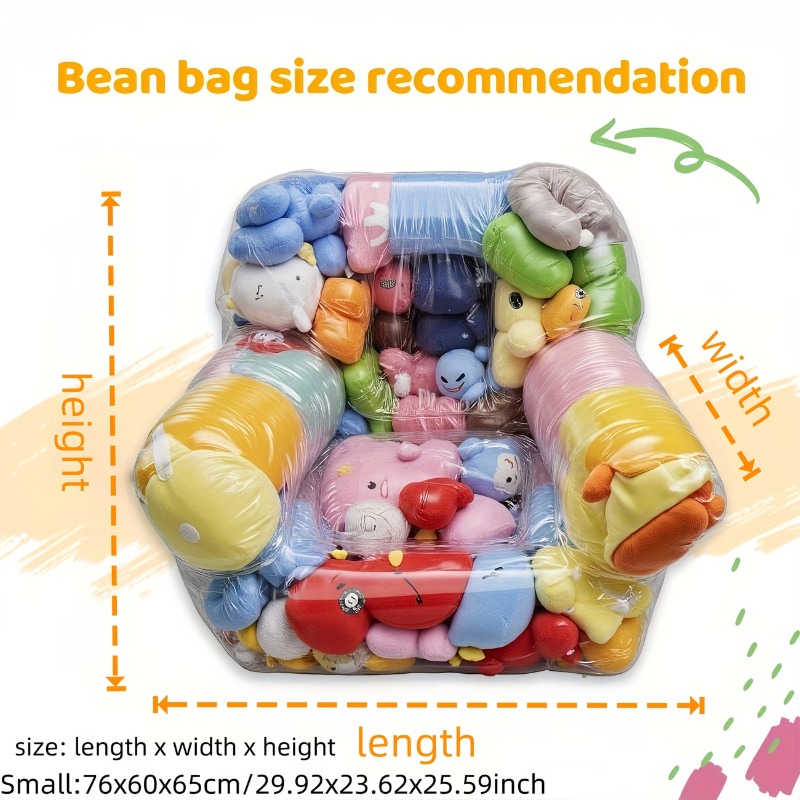 Penyimpanan Mainan Sofa PVC Tr - Dolls ulasan dan harga