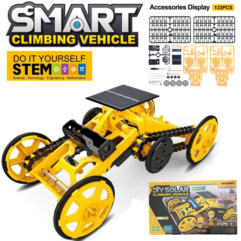 Mainan Tenaga Surya Novel Main - Stem Solar Robot Kit For Kids ulasan dan harga