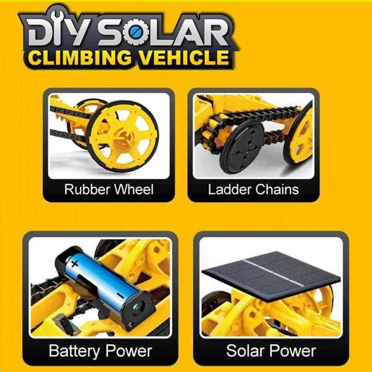 Mainan Tenaga Surya Novel Main - Stem Solar Robot Kit For Kids ulasan dan harga