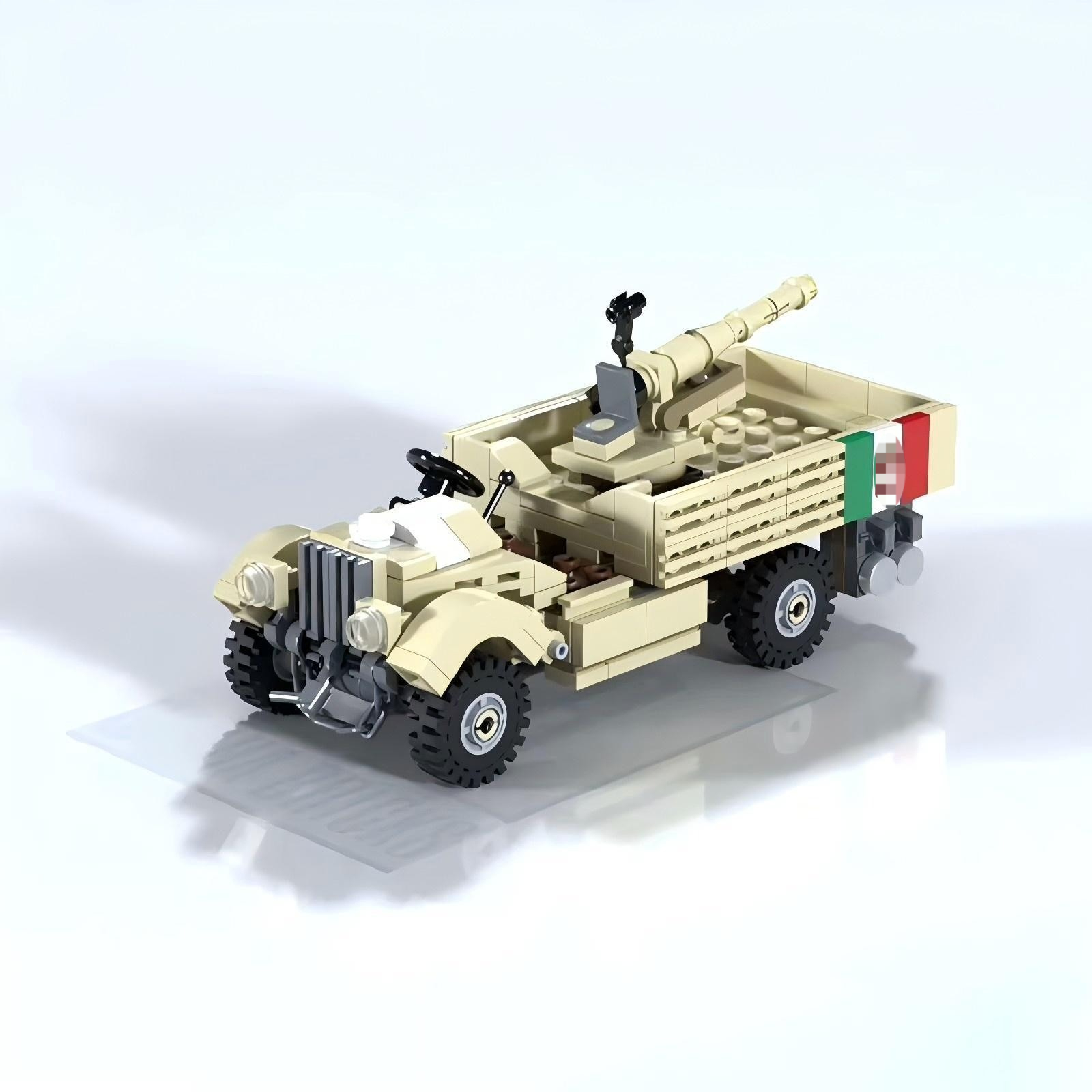 MOC Seri Militer Tank Medium I - Lego Compatible Military Tank ulasan dan harga