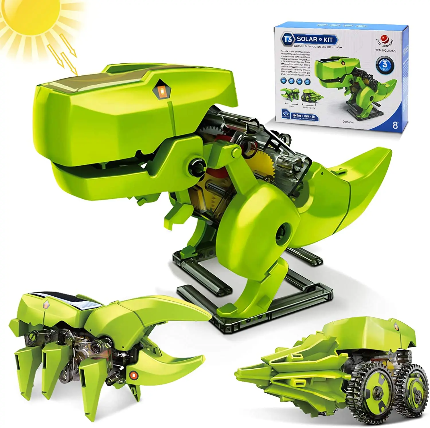 STEM 12IN1 Kit Robot Tenaga Su - Stem Solar Robot Kit For Kids ulasan dan harga