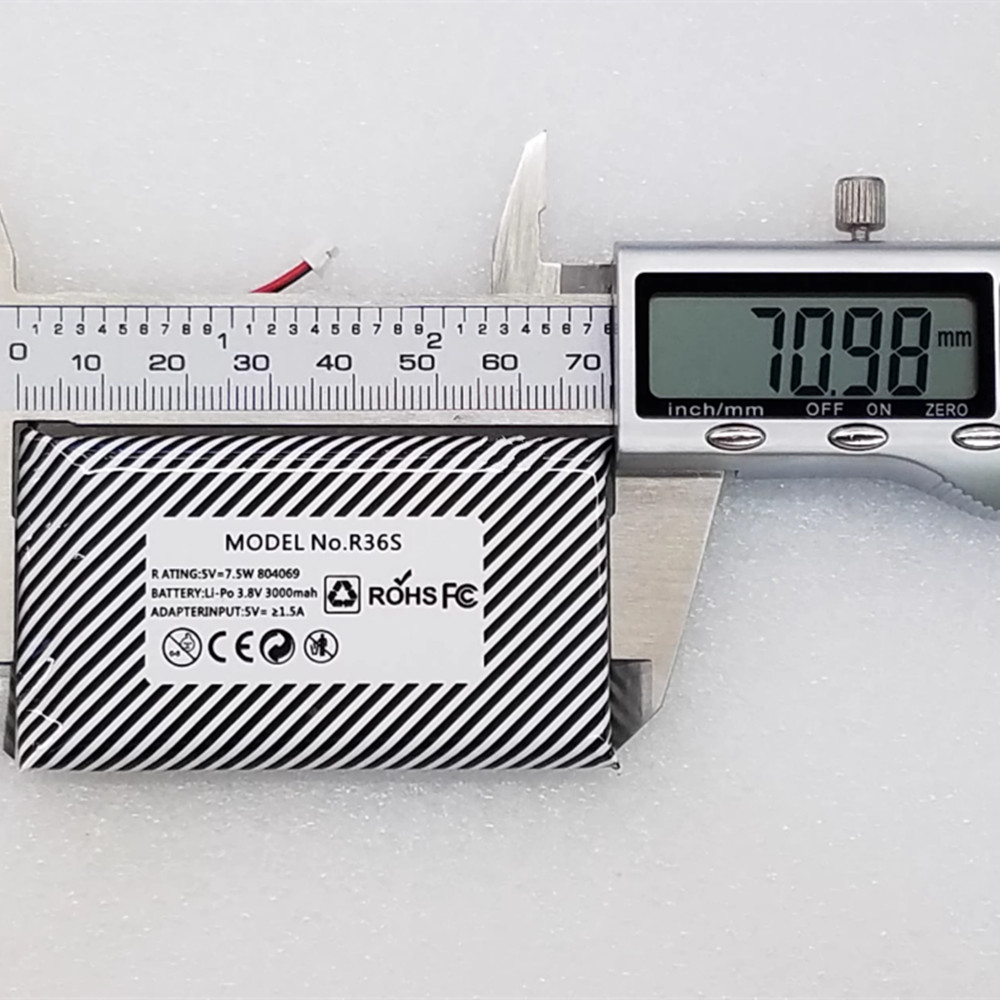 Baterai Untuk 3.7V 3100mAh Unt - Retro Handheld Game Console R36S ulasan dan harga