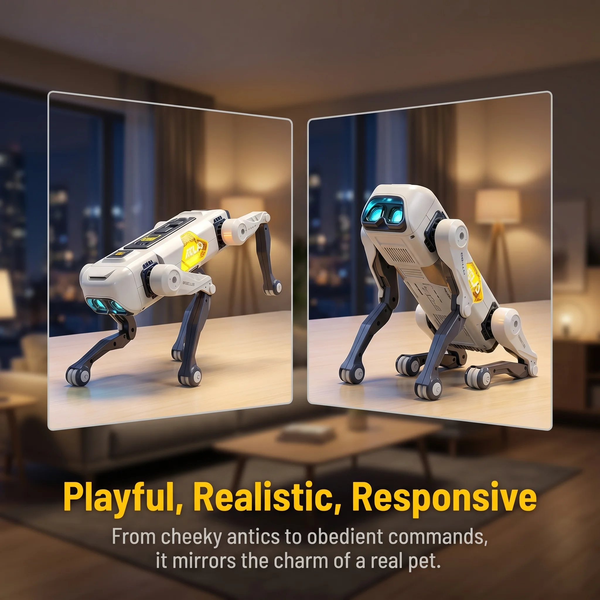 Robot Anjing Pintar AI, Kontro - Remote Control Toys ulasan dan harga