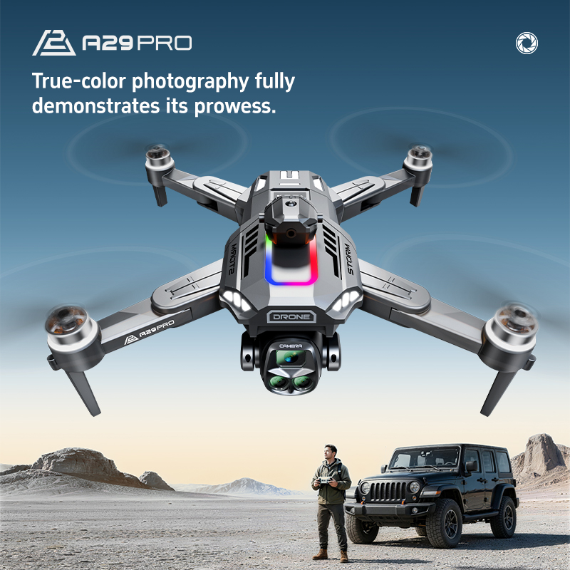 Drone Mini Lipat A29 GPS PRO A - Fpv Brushless Rc Drone 4K ulasan dan harga