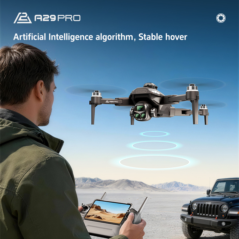 Drone Mini Lipat A29 GPS PRO A - Fpv Brushless Rc Drone 4K ulasan dan harga