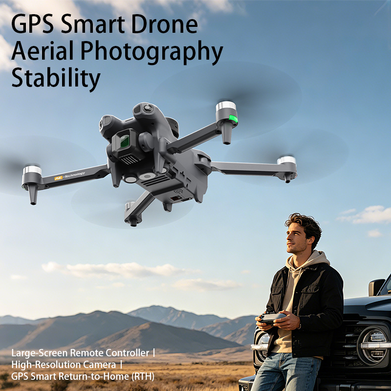Drone Lipat RC Quadcopter AE51 - Fpv Brushless Rc Drone 4K ulasan dan harga